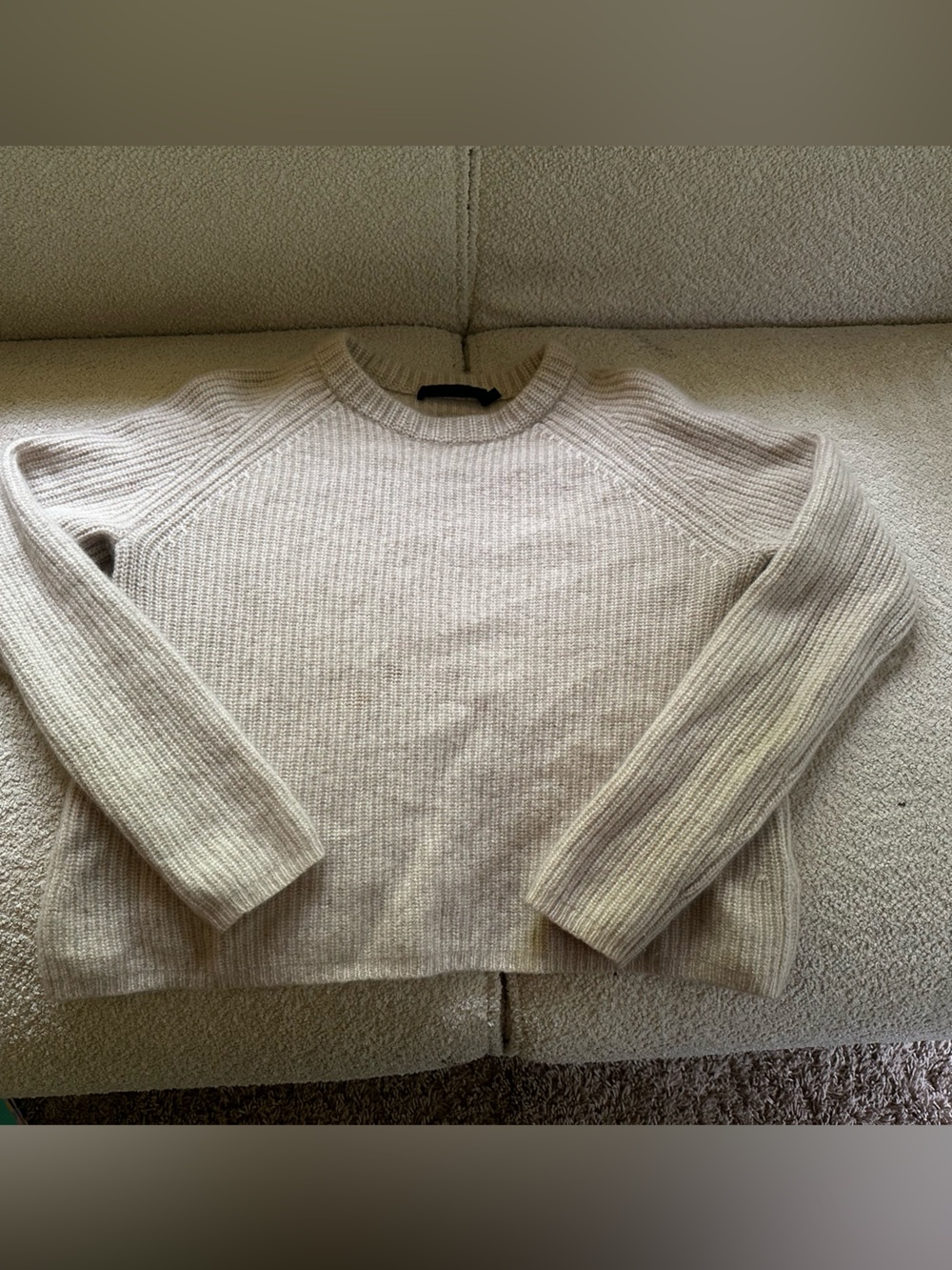 Jenni Kayne Cashmere Fisherman Sweater (read)